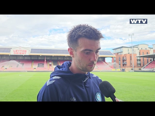 Dan Harvie on his goal and win at Leyton Orient