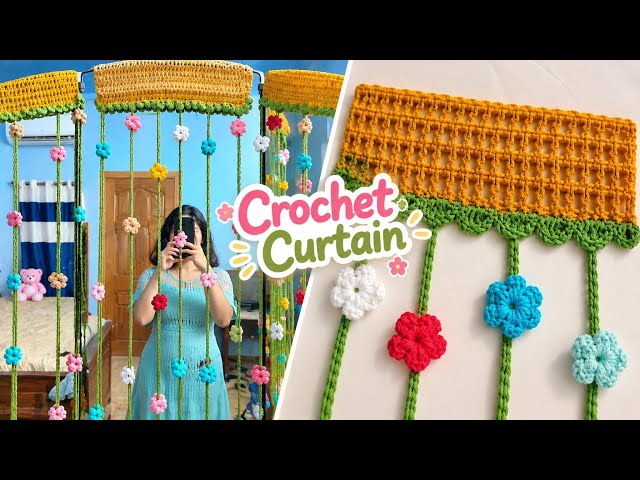 Crochet door / mirror decor| beginner friendly step by step tutorial| 