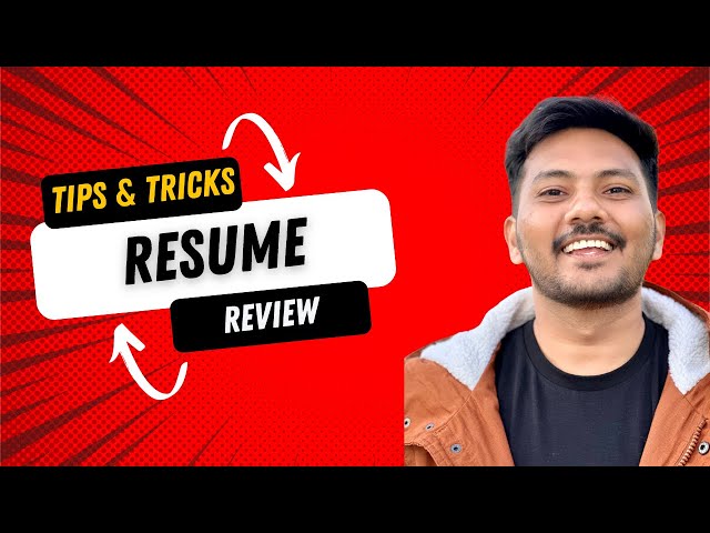Resume Reviews & Feedback | Ace Your Job Applications!