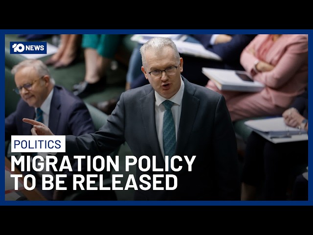 Tony Burke To Release Labor’s Long-Awaited Migration Policy | 10 News
