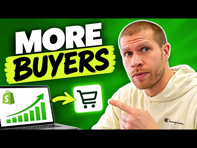 How to Turn More Shopify Visitors Into Buyers (Free Vitals Dropshipping Course)