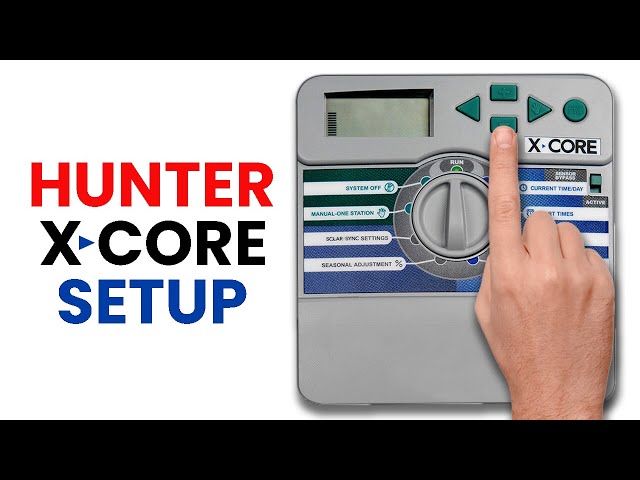 HUNTER X-CORE Programming | Program and Setup (Easy)