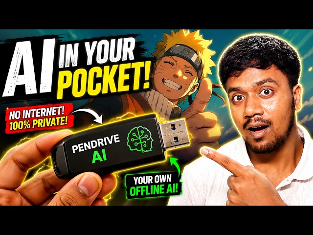 I Put AI Inside a Pendrive