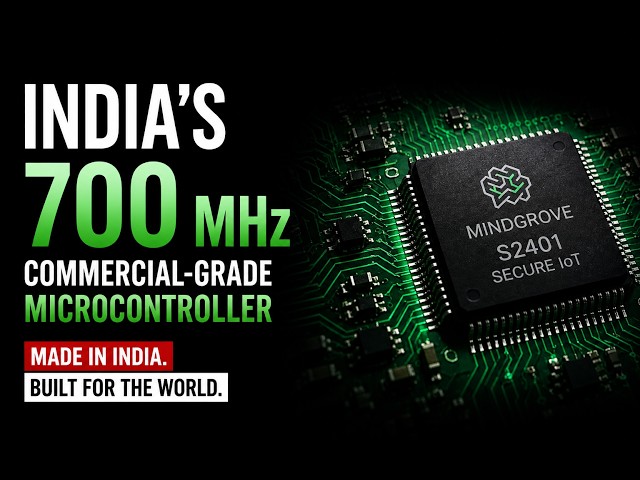 India’s First Commercial-Grade High-Performance Microcontroller – S2401 from Mindgrove