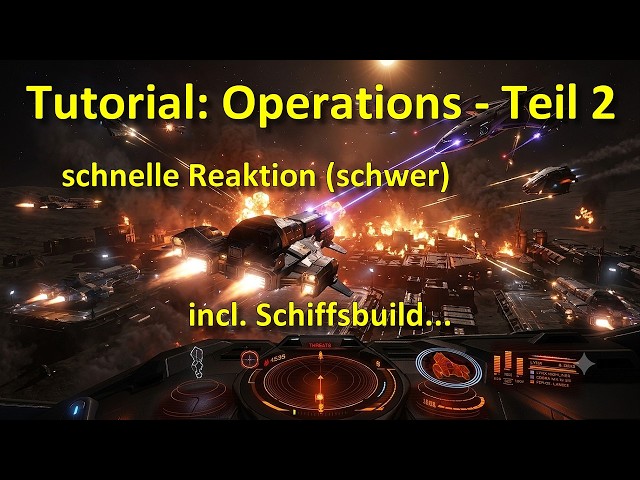 Elite Dangerous Odyssey: LP#110 - Tutorial - Operations - Part 2 - Rapid Reaction (Hard) and more