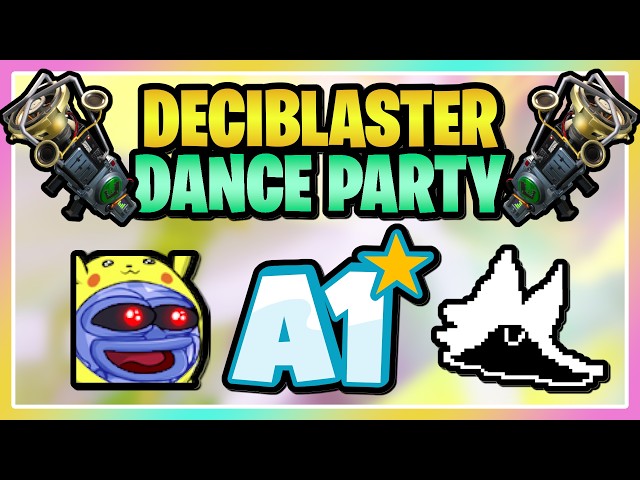 Giant 1 Tile High Roof! Deciblaster DANCY PARTY w/ A1, Sylon, and Archer!