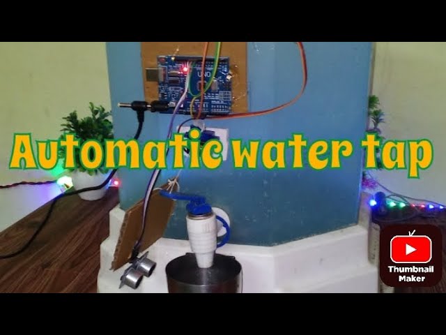 Automatic Water dispenser || How to make Automatic Water Tap at Home
