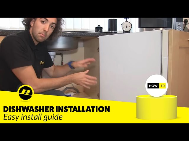 How to Install a Dishwasher Yourself! (Easy QUICK Guide)