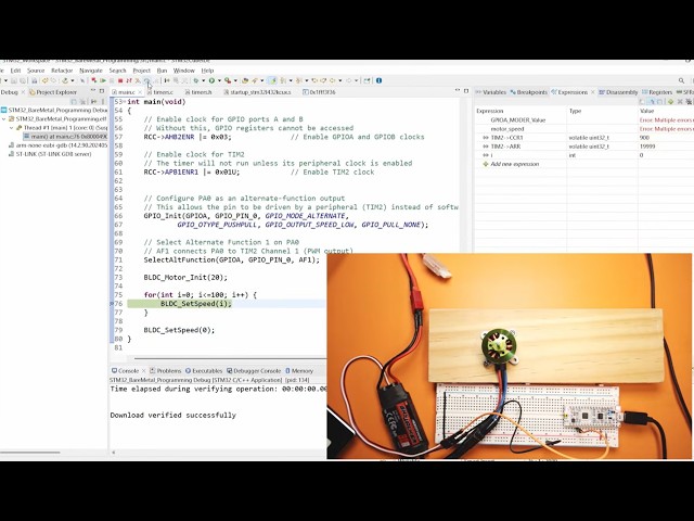 DIY BLDC Motor Control on STM32: Build Your Own Driver in C