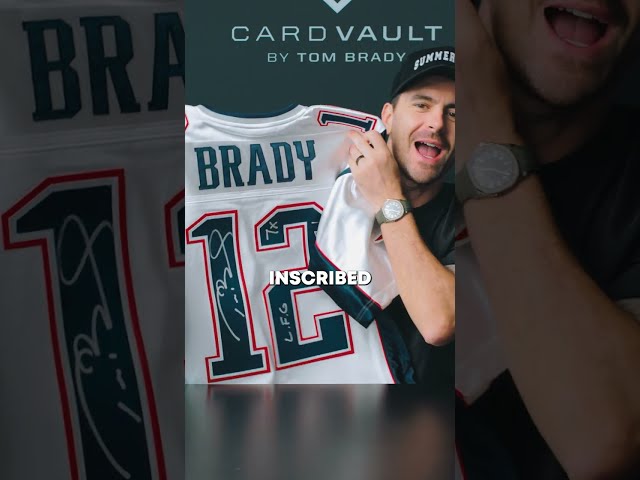 Win this 1-of-1 TOM BRADY SIGNED JERSEY