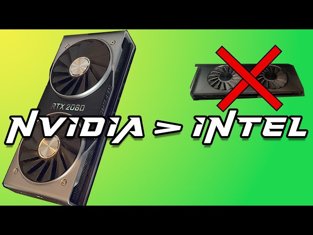 NO THANKS to Intel Arc, Long Live NVIDIA!