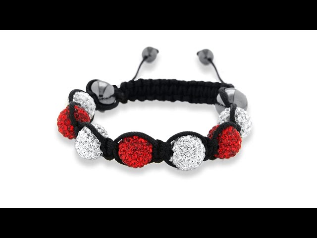 DIY Shamballa Bracelet! simple macrame bracelet tutorial – howto / diy (easy)