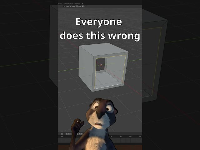 How to Fill Faces FAST (Blender) #3d #shorts