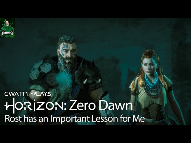 PART 4 - Watty Plays HORIZON: ZERO DAWN on PC | 4K Gaming, Modded Game, Ultra Hard Difficulty