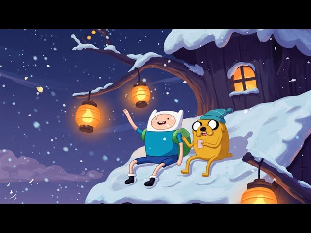 Magical Snowy Night ✨ Lofi Beats to Relax / Chill To