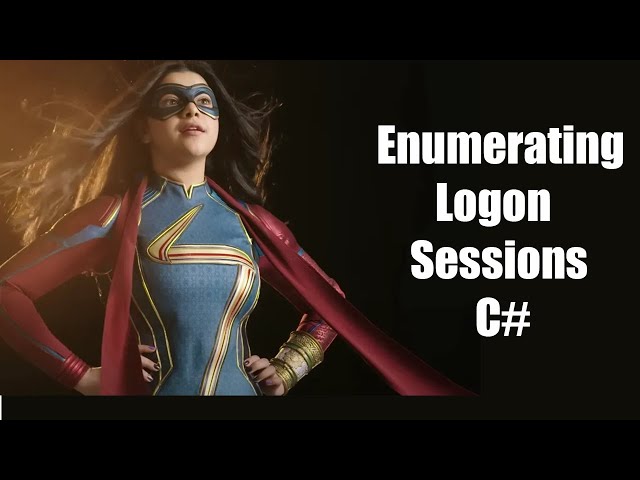 WinAPI with C# - Enumerating Logon Sessions
