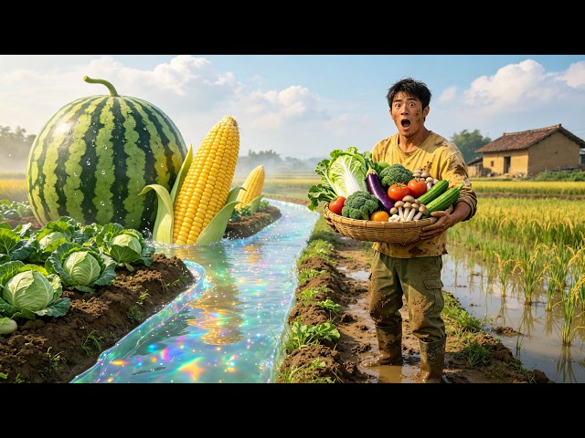 A young farmer’s magic painting yields healing water, giant plants and wealth for the whole village.