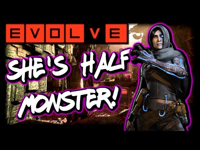 She's Gotta Be The Most Fun Support Hunter... (Evolve Multiplayer)