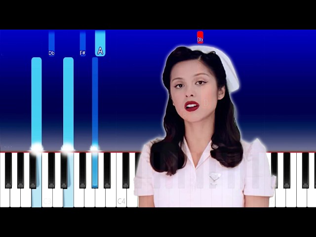 Olivia Rodrigo - the cure (Piano Tutorial)