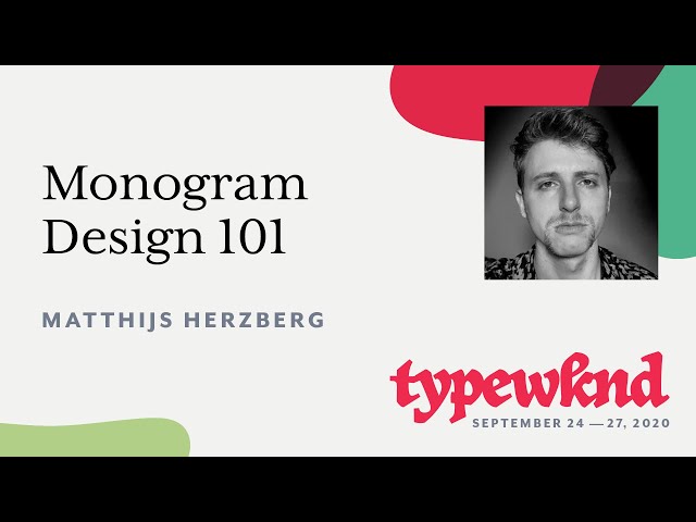 Monogram Design 101