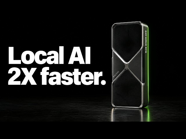 NVIDIA’s 4-Bit Format Makes Local AI 2X Faster On Your GPU