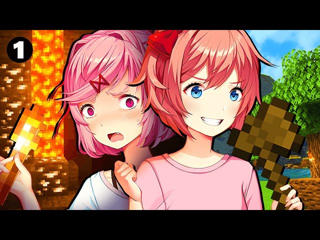 Dokis Play Minecraft⛏️(DDLC Voiced Animation) (1/3)