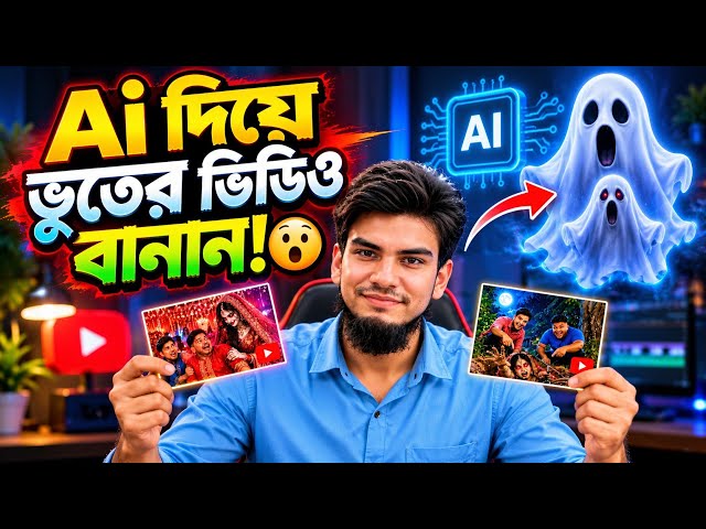 কিভাবে AI দিয়ে Horror/Ghost Video বানাবেন? সম্পূর্ণ গাইড