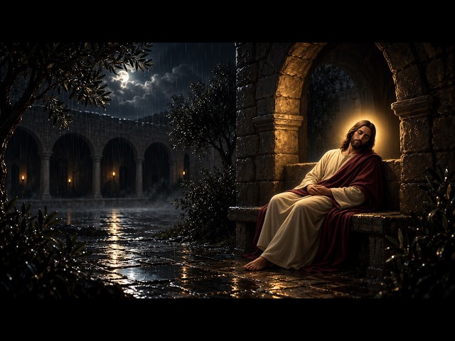 Fall Asleep to James with Rain Sounds - Peaceful Bible Reading for Deep Sleep