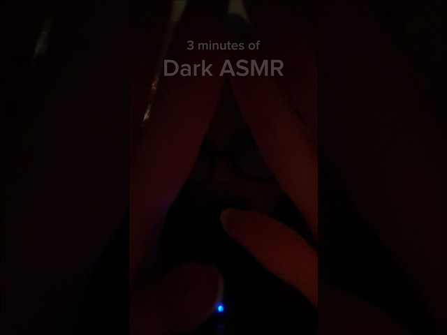 Dark lighting for your eyes 🫶🏻 #asmr #relax #tingles