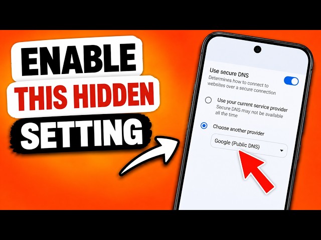 Your Phone Internet Is Slow? Turn On This Hidden DNS Setting