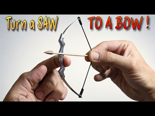Turn a Rusted Saw Into a Recurve Bow | DIY Restoration