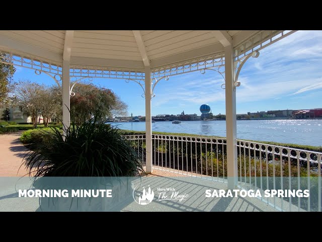 Discover A Hidden Gem: Congress Park at Disney's Saratoga Springs Resort - Walt Disney World 4K (HD)