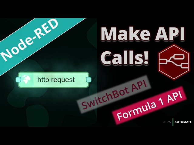Make API Calls with Node-RED | Tutorial