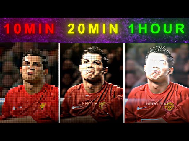 Editing Challenge - 10 Minutes vs 20 minutes vs 1 Hour!