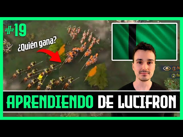 🧑‍🎓 APRENDIENDO de LUCIFRON con DELHI #19  | Aula AGE OF EMPIRES 4