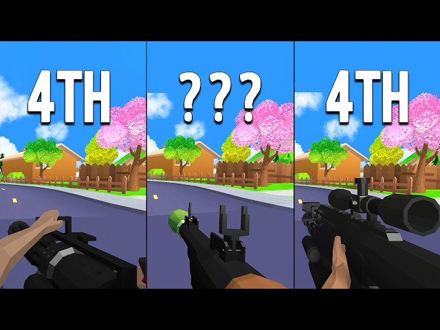 Dude Theft Wars Top 10 Strongest Weapon in this Game !!! 🤔🤔🤔