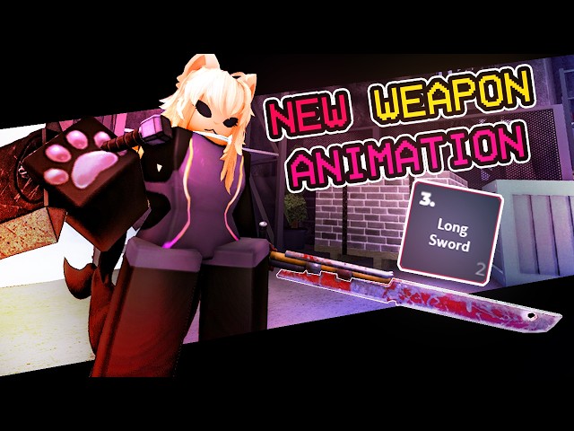 New Dragon Slayer And Longsword Weapon Animation Showcase [Kaiju Paradise - ROBLOX]
