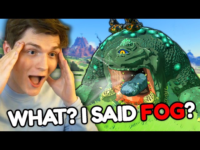 Zelda, but if I say "Frog" then 10 Bosses Spawn