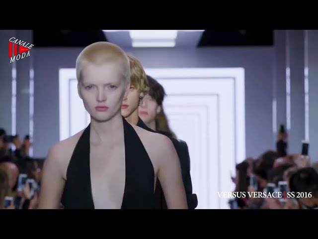 VERSUS VERSACE Spring Summer 2016 London 4K - Canale Moda