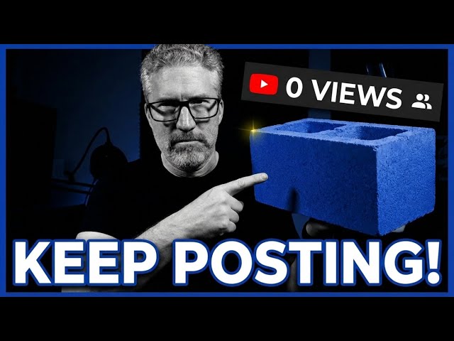 Why You MUST Keep Posting on YouTube Even When No One Is Watching!