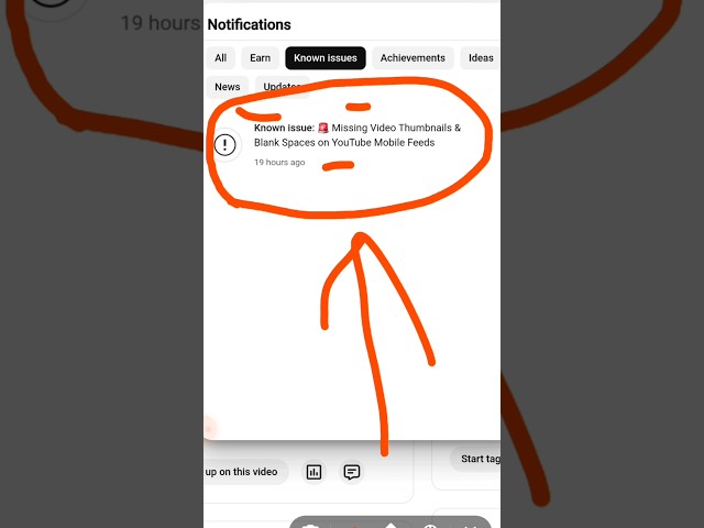 Known issue: 🚨 Missing Video Thumbnails & Blank Spaces on YouTube Mobile Feeds / #shorts