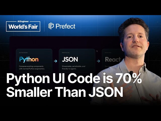 Generative UI... in Python? — Jeremiah Lowin, Prefect