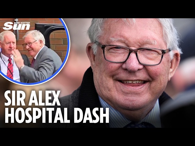 Sir Alex Ferguson taken to hospital after health scare at Manchester United's Old Trafford