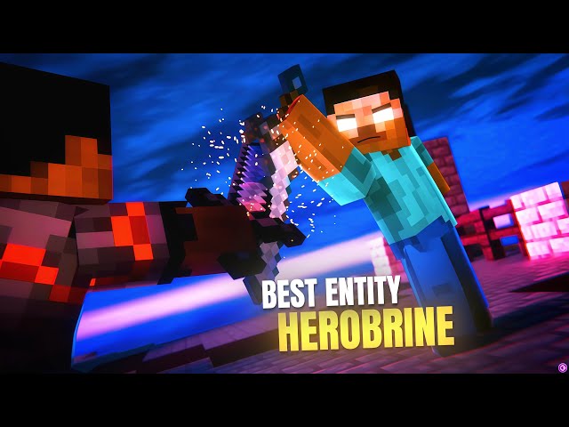 BEST ENTITY OF MINECRAFT EDIT | HEROBRINE 🔥