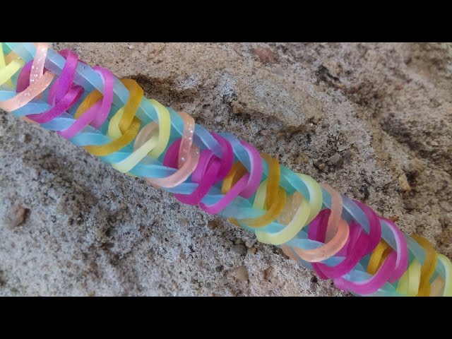 Hook only Equilibrium bracelet ( rainbow loom )