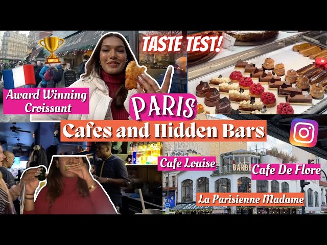 I tried Hidden Bars & Instagram Famous Cafés in Paris! #TravelWSar