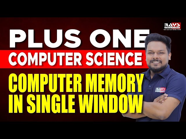 Computer Memory in Single Window | Computer Science | Rays Plus One