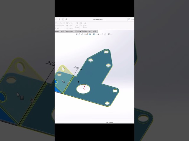 Quick SolidWorks Sheet Metal Tutorial | Fast & Easy!