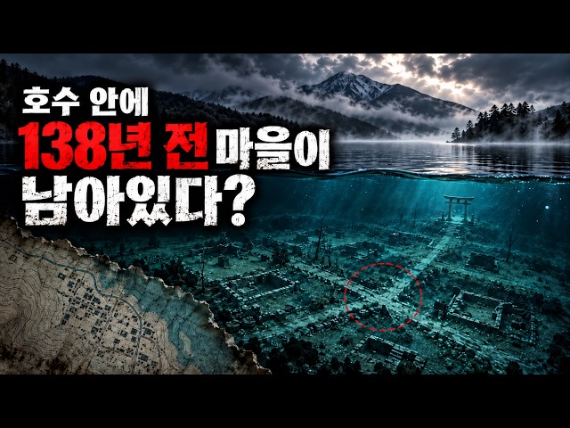 호수 밑에서 138년 전 마을의 흔적이 발견됐다 | 히바라호
