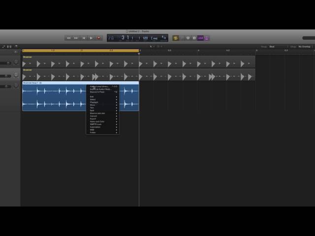 Logic Pro X tips 2 - Quantise & tighten audio